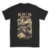 Khan Asadi T-Shirts Unisex Women Cool 100% Cotton Tees O Neck Short Sleeve T Shirts 4XL 5XL Clothes