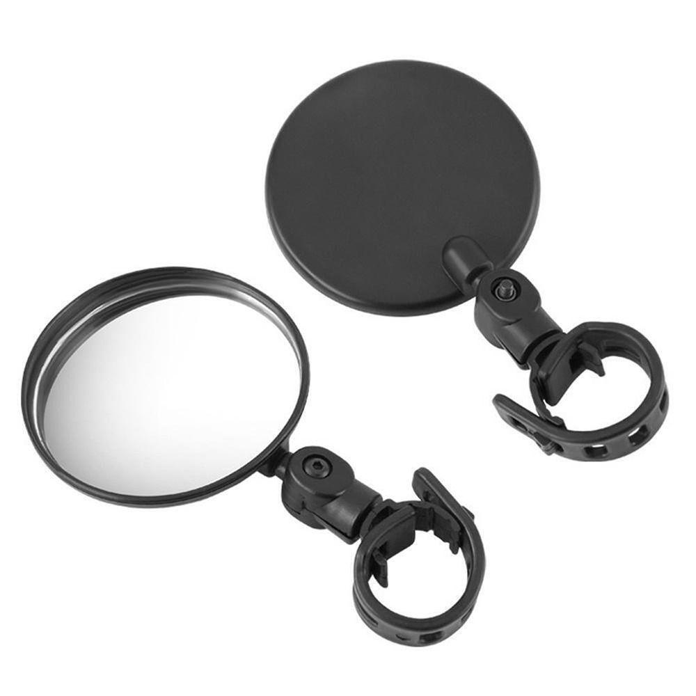 Silicone Handle Bicycle Mirror 360 Rotation Handlebar Convex Mirror Bicycle Motorcycle