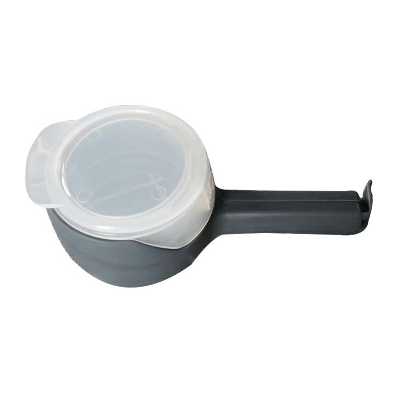 1 gab. Pārtikas uzglabāšanas maisiņu noblīvēšanas skavas Plastmasas vāciņa blīvēšanas klipsis ar iztecējiem Uzkodu konfekšu uzglabāšanas svaigas skavas virtuves organizators