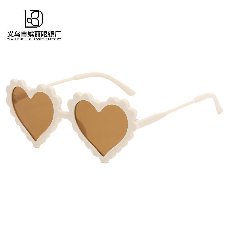 Fashion Cute Children'S Sunglasses Trend Wave Flower Boys Girls Sunglasses Baby Glasses