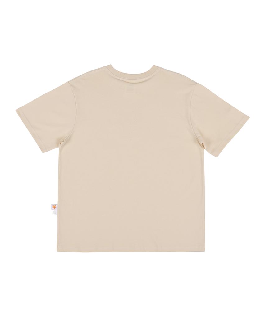 Ialeseuko Honey Bee T-Shirt Yellow Beige