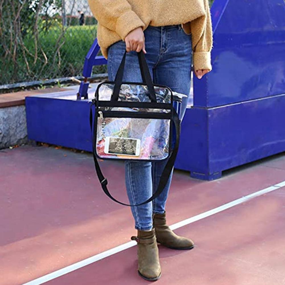 PVC Travel Transparent Cases Clothes Toiletries Storage Bag Box Luggage Towel Suitcase Pouch Zip Bra Cosmetics Organizer