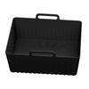Silicone Air Fryer Liners with Handle Non-stick Airfryer Baking Pan Heat Resistant with Breathable Hole for Ninjia SL400/SL401