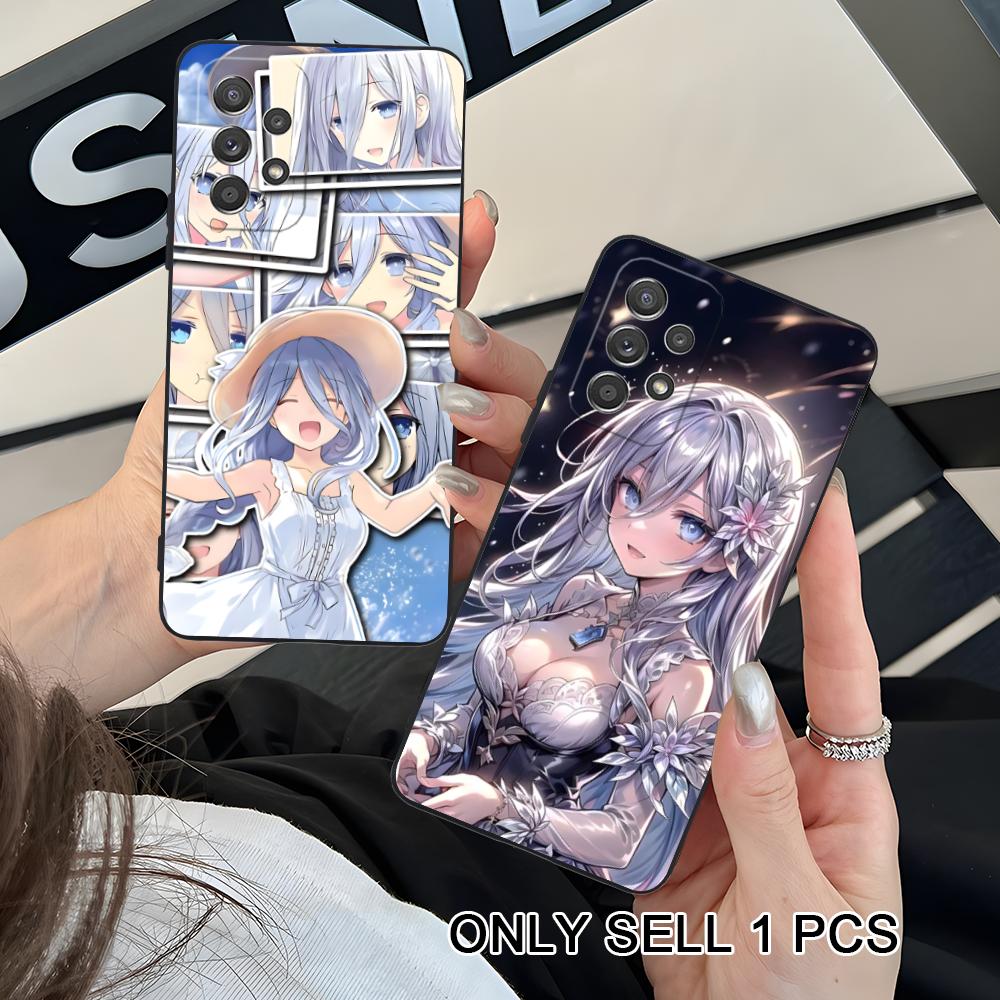 Date a Live Mio Takamiya Matte TPU Mobile Phone Case for Samsung Galaxy A56 55 54 53 52 51 36 35 34 23 16 15 5G Colorful Cover