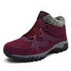 Herren Winter Wasserdicht Rutschfest und Samt Verdickt High-Top Schneestiefel Schuhe Um im Winter Warm zu Halten