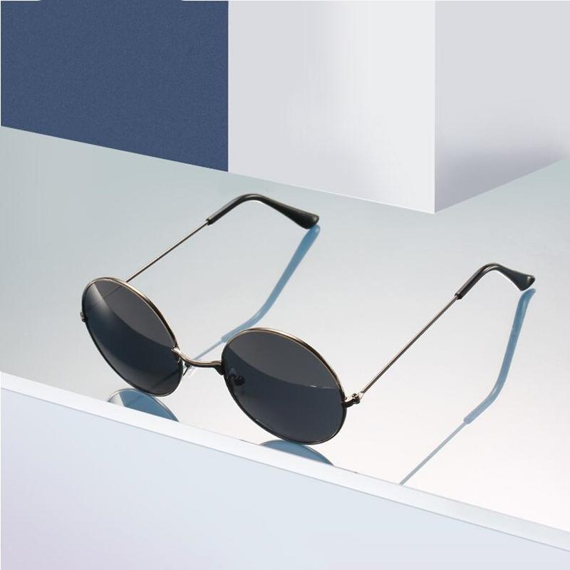 Retro Unisex Univerzálne Okrúhle Okuliare Módne Trendy Slnečné Okuliare Príslušenstvo