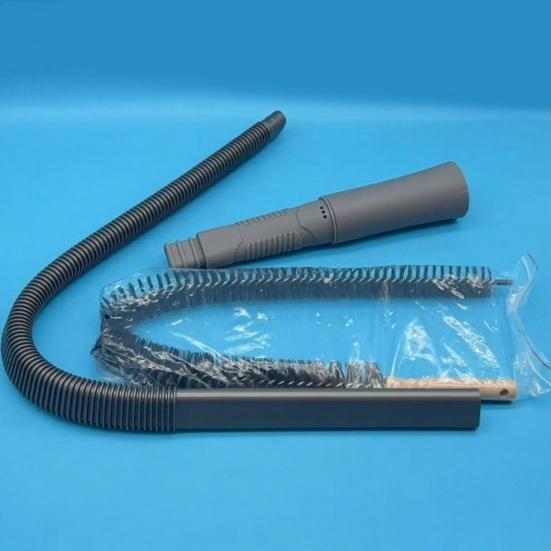 Vacuum Cleaner Vent Duct Cleaning Tool Ergonomic Handle Flexible Hose with Spiral Metal Brush Head Vacuum Cleaner Accessory