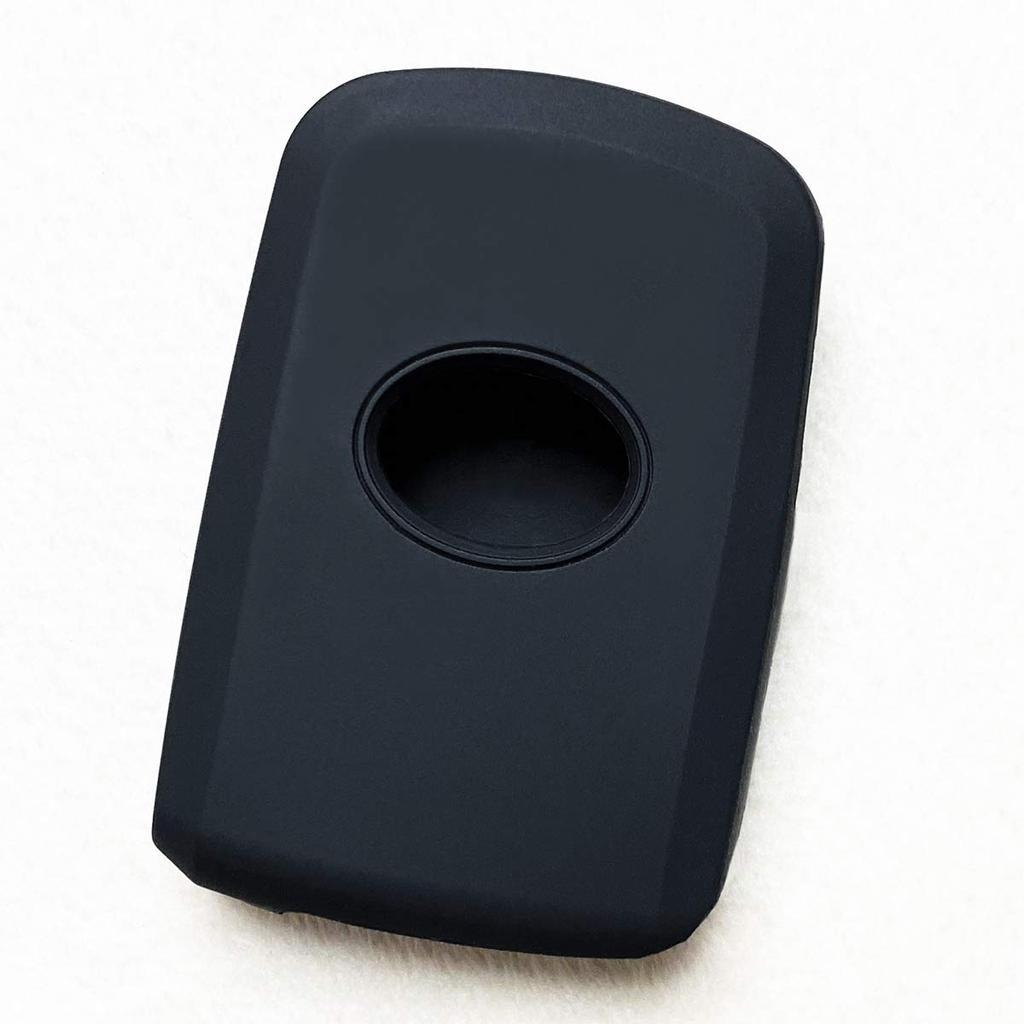 [IKT] Smart Key Silicone Cover for Toyota Cars, 4 Buttons, Both Sides Slide, Black/Voxy/Noah/Esquire/Alphard/Velfire/Sienta,