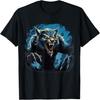 T-shirt Loup-garou Style Rétro