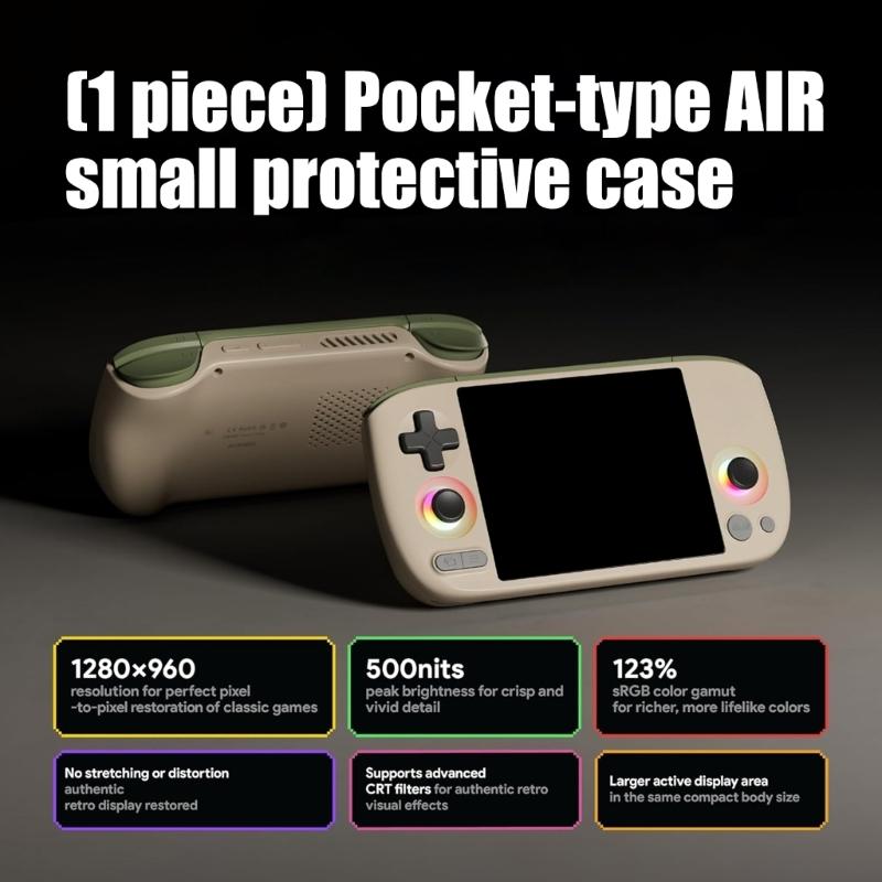 Protector Cover TPU Shell for Pocket AIR Mini Console Skin Sleeve Gamepad Dustproof Housing Gaming Accessory