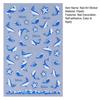 Ocean Theme Nail Art Stickers Summer Blue Whale Jellyfish Coral Starfish Manicure Decoration Decals