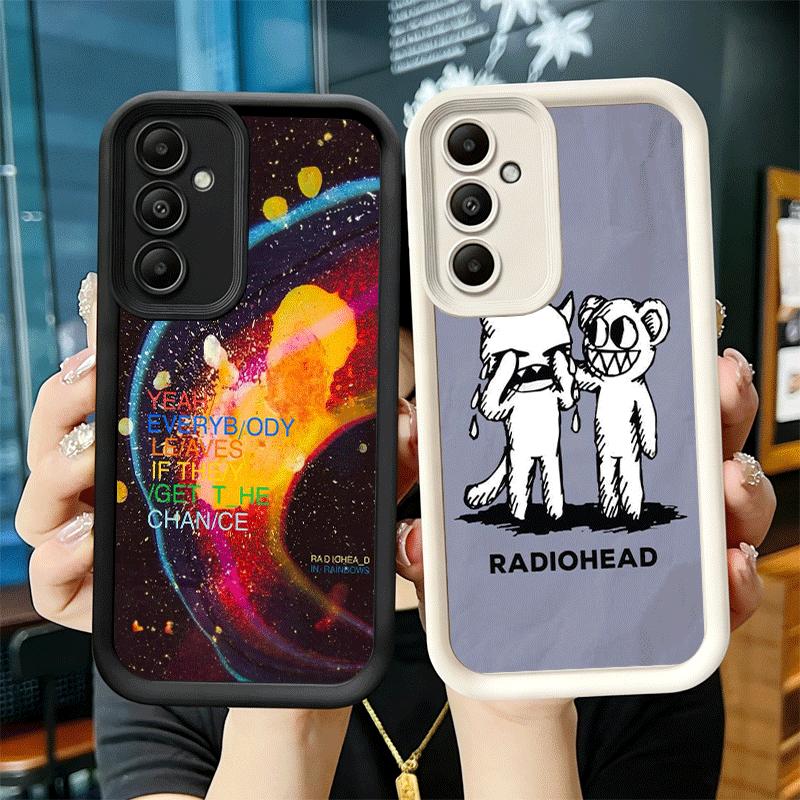 Phone Case for Samsung Galaxy A17 A16 A15 A14 A13 R-Radiohead Bnad A56 A36 A26 A55 A35 A25 A54 A34 A24 A53 A33 A23 A07 A06