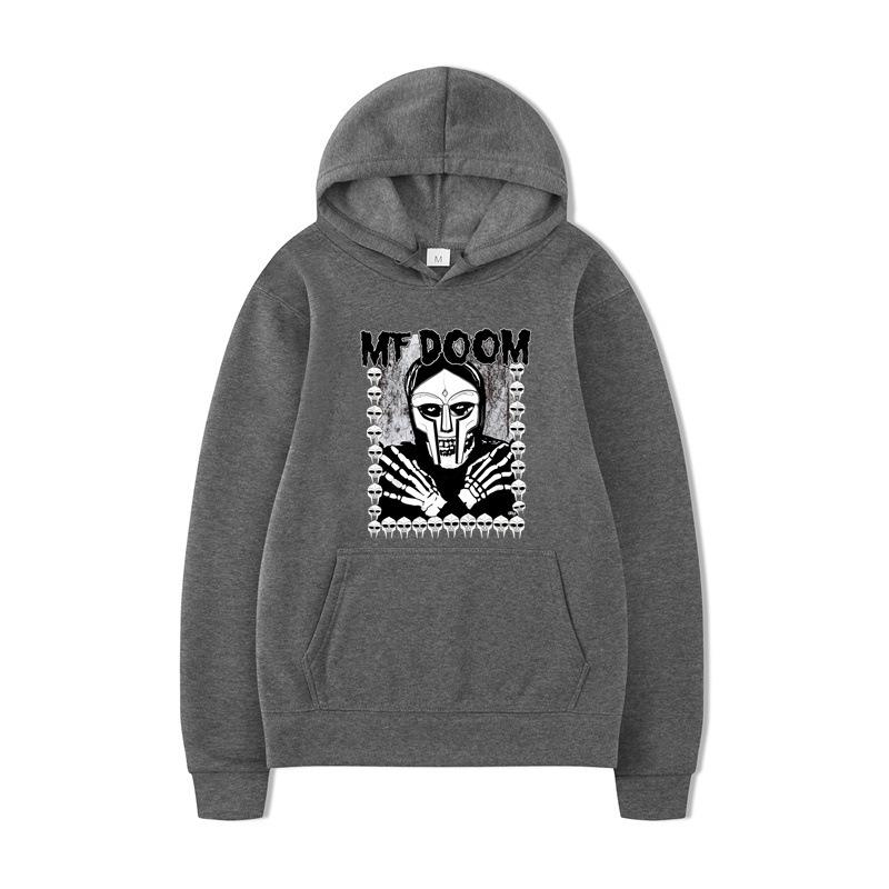 Autumn Winter MF DOOM Hoodies Men Fashion Long Sleeve Sweatshirts Women Harajuku Oversize Streetwear Pullovers Sudaderas