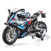 1/9 BMW RR1000 Motocykly Slitina Tlakově litý Hračky Auta Modely Miniaturní Hračka Motocyklu Dětské Festivalové Dárky Slitina Model Motocyklu