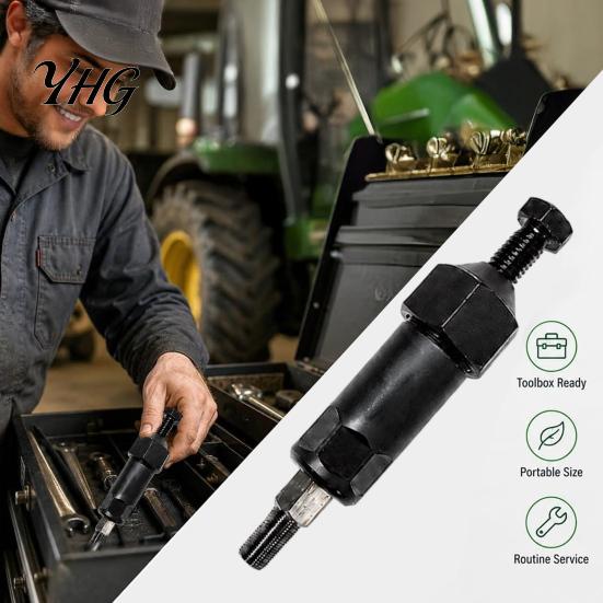 Automotive Grease Fitting Repair Cleaning Tool, Clears Clogged Fittings by Hydraulic Pressure, Heavy Ergonomic Blockage Clearer Duty Zerk Unclogger,