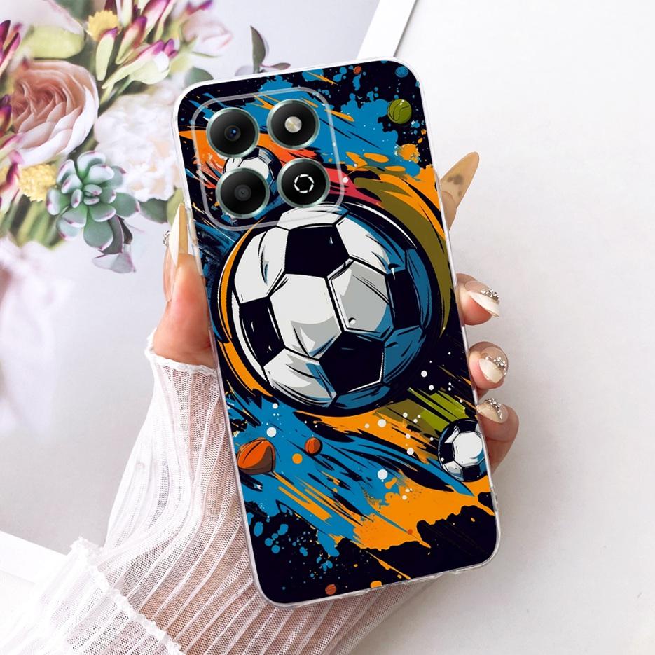 For Honor X6 X6a X6b X6C Case Cute Lion New Painted Cover Soft Slim Phone Case For Honor X6C X 6 a X6 b HonorX6a HonorX6B Fundas