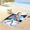 Erling Haaland King Beach Towel, Large Soft Quick Dry Towel for Beach Camping Swimming