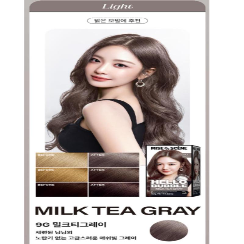 [aespa Pick] Mise En Scène New Hello Bubble Hair Color Kit