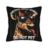 EMOTIONAL SUPPORT HUSBAND DO NOT PET Pillow Case Vintage Pillow Cover Comfy Pillowcases For Couch Sofa Bedroom