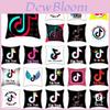 Tiktok Pattern Decorative Cushion Cover Soft Pillow Case For Home And Car 18inch