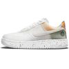 Air Force 1 Low Crater White Orange Sneakers DH2521-100
