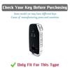 TPU Key Fob Case Cover with Keychain for Kia Carnival 4th Gen K5 Sportage R Stinger Sorento Cerato 7 Buttons Remote Key Shell