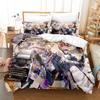 Anime The Violet Evergarden Bedding Sets Duvet Cover Set With Pillowcase Twin Full Queen King Bedclothes Bed Linen Home Textiles