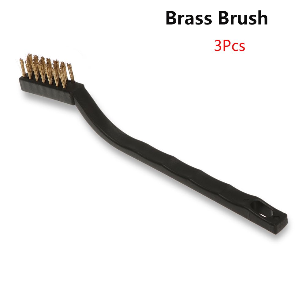 Car Outlet Vent Grill Clean Tool Cleaning Brushes Rust Paint Remove Tool Wire Brush
