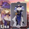 Spiel Lisa Hexe von Purple Rose Cosplay Kostüm Special The Librarian Sexy Kleid