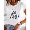 (European Size) Watercolor Women  Trend Sweet Lovely Short Sleeve Fashion Print Lady Tee Top Clothing Casual  T-shirt Female Graphic T-shirts