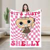 Dandys World Shelly Blanket Catoon Wool Novelty Breathable Throw Blankets for Coverlet Spring/Autumn