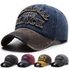 Retro Bokstäver Broderi Basebollkepsar Vår Sommar Herr Dam Bomull Justerbar Casual Hatt Hip Hop Streetwear Solhattar y2k hatt