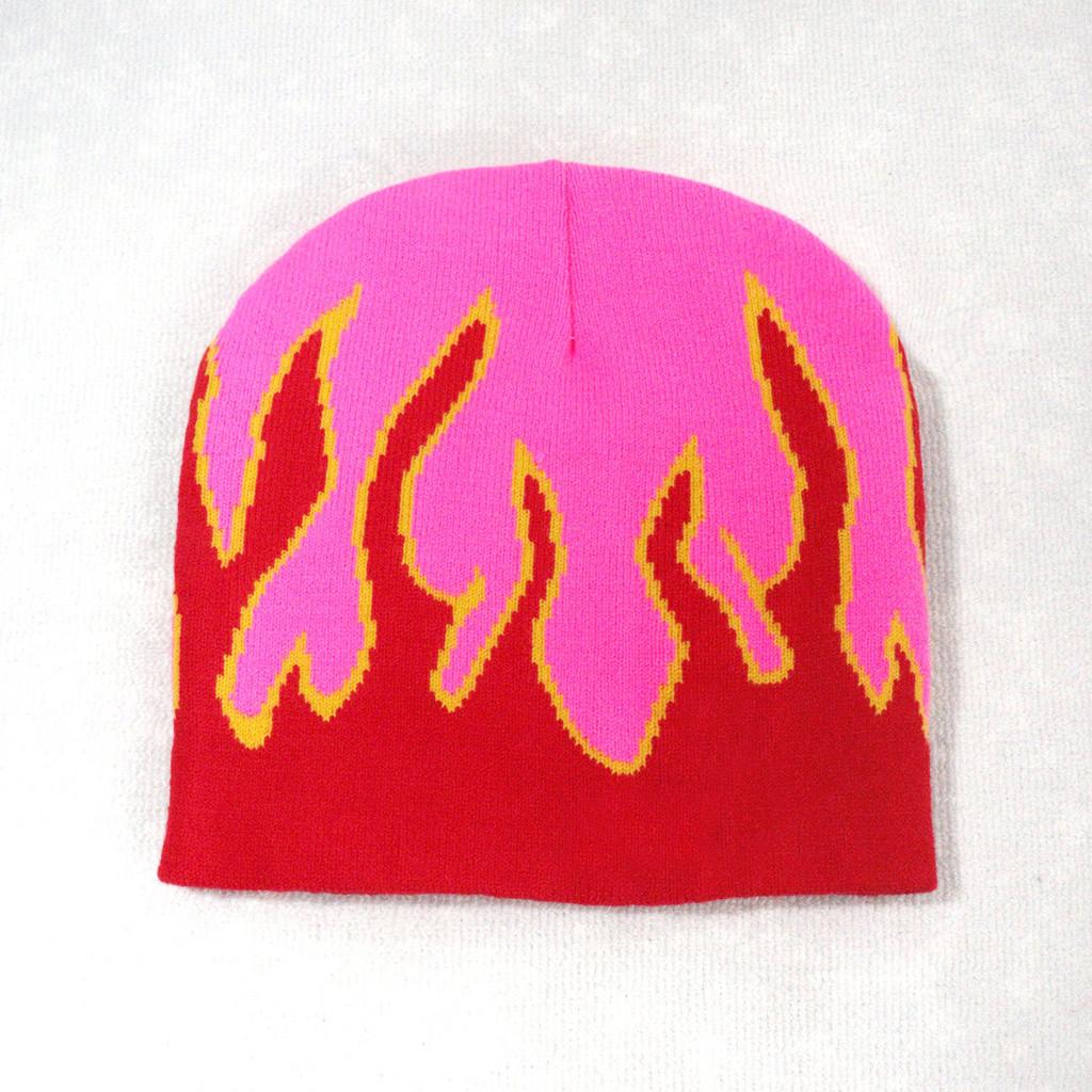 Gorro de Tricô Para Outono Com Tecido Acrílico e Aquecimento Térmico Para Estilo Urbano Casual
