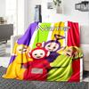 Customiz Name Personality Teletubbies Blanket Soft &Warm Sofa Office Bed Travel Lunch Break Blanket, Gift Suitable All Seasons