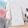 Papel tapiz autoadhesivo 3D de 70x100cm, pegatinas para paredes de ladrillo impermeables continuas, decoración para sala de estar, decoración del hogar