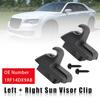 2x Black Sun Visor Clip 1RF14DX9AB Fit For Chrysler 300 Dodge Charger 2011-2020