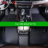 Egyedi autószőnyegek VW GOLF 6 7 8-hoz Autószőnyegek Lábkocsi Kiegészítő