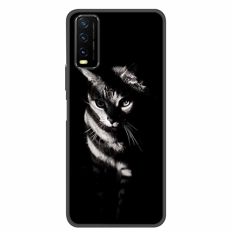 Für Vivo Y20 Hülle Marmor Weiche Silikon Rückseite für Vivo Y20S Y20 S Y 20i Handyhülle für Vivo V2027 Y20i Coque Funda Tasche