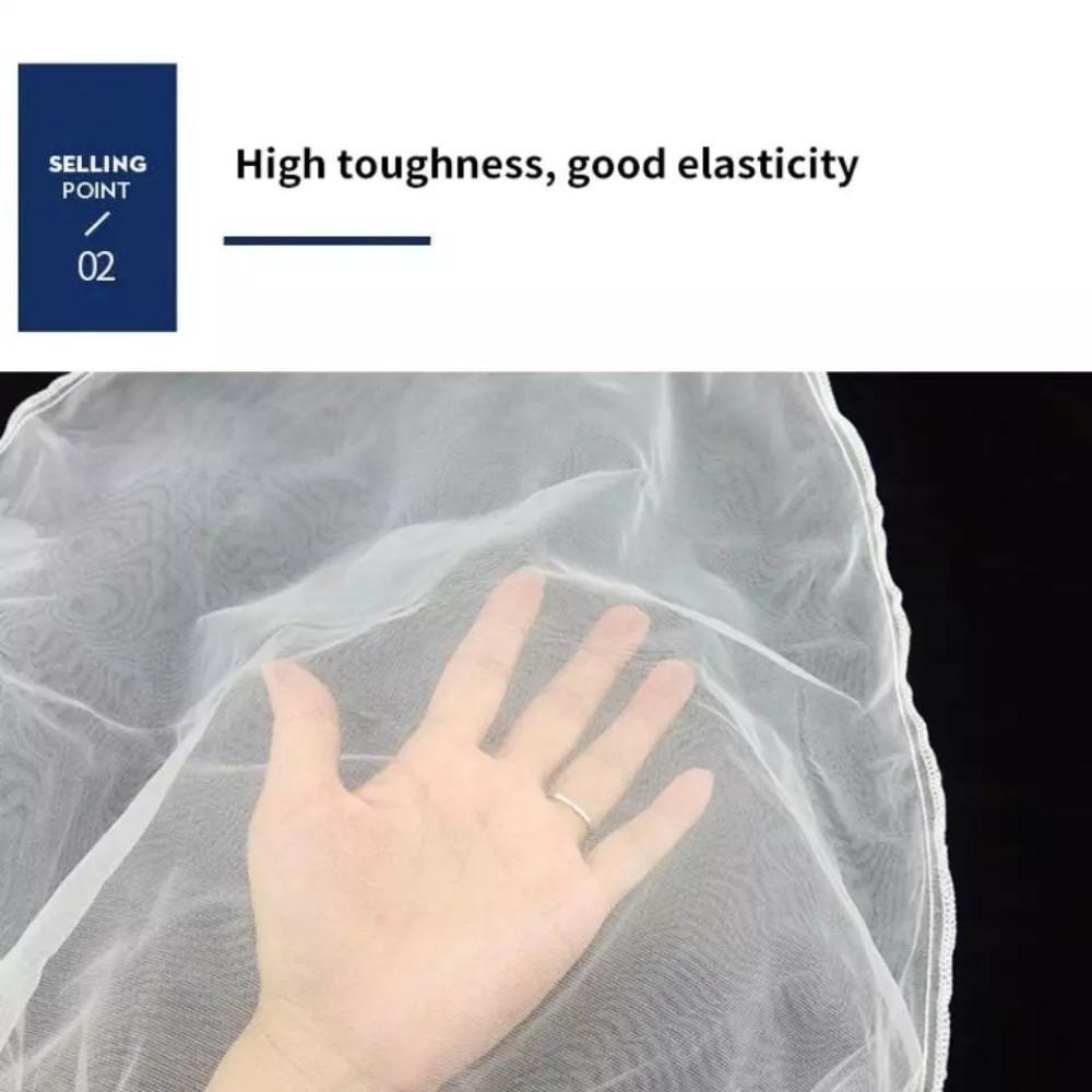 5Pcs Top Opening Paint Screen Net Dacron Filter Bag Convenient Paint Strainer Bags