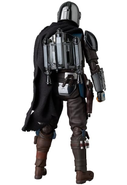 MAFEX 256 THE MANDALORIAN CHROME Action Approximately 160mm Tall No. Ver. Pre-painted Figure,
