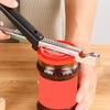 Jar Opener Can Opener for Weak Hands Seniors Arthritic Hands Non-Slip Rubber Gear Cover Lid Remover Beer Opener
