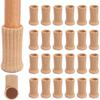 24PCS Chair Leg Floor Protectors Chair Leg Socks High Elastic with Anti-Slip PadsThick Chair Leg Caps Furniture Pads Covers Set