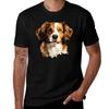 Cooles Kooiker Hondje Polygon Design TShirt Casual Street Style Short Sleeve Tee