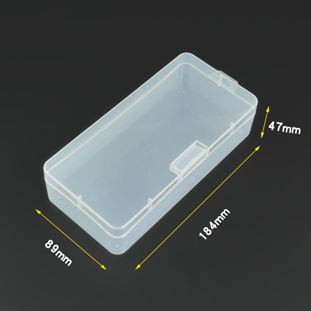PVC Plastic Rectangle Transparent Stationery And Small Tools
