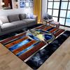 Starlogo Printed Carpet Obývacia izba kemping Koberec Vianoce Halloween Nový rok dievčenská izba Roztomilý cool koberec dievčenská izba koberec Podložka na jogu