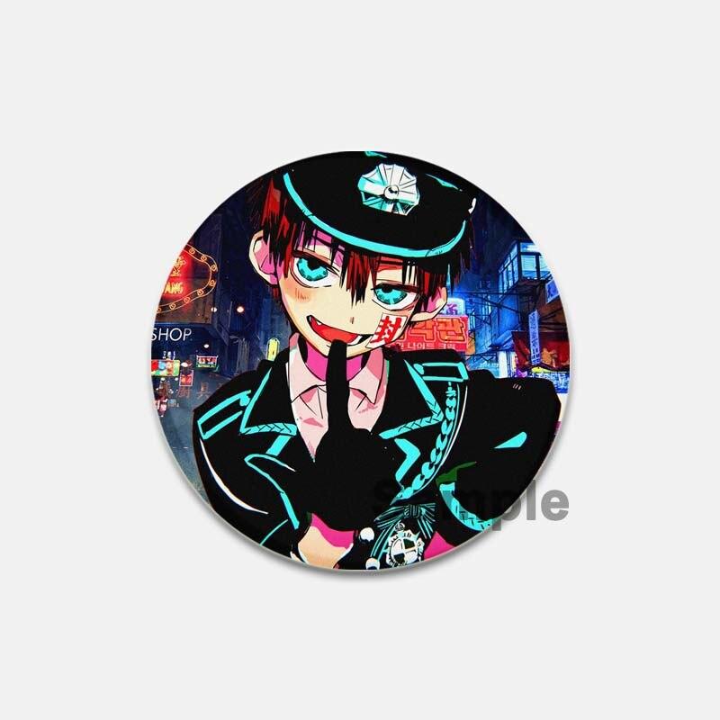 58mm Cute Jibaku Shounen Hanako-kun Brooches Japanese Anime Icons Enamel Pin Badge Backpack Collar Lapel Jewelry Accessory Gifts