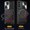 Shockproof Case - Samsung - Galaxy M13 - Black - Ring Stand - Camera Protection