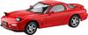 Aoshima Bunka Kyozaisha Rakupla Snap Kit Infini FD3S Vintage Red Plastic Model 1/32 No.04-VR RX-7 Color-coded