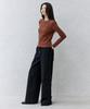 OIOI COLLECTION Utility Pocket Wide Pants [Black]