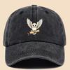 Cartoon Owl Illustration Printed Baseball Cap Fashionable Personalized Versatile Outdoor Fishing Hat